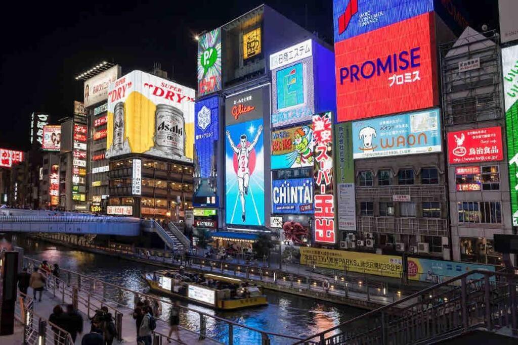 Apartment 212gblhouse,大阪中心部,道頓堀,難波,心斎橋,黒門市場エリア!usjもすぐ!駅から徒歩1分の広いおしゃれな部屋! Ōsaka